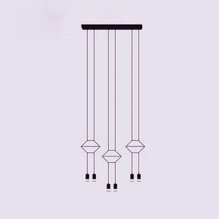 Funk Industrial Wire Cage Pendant Light