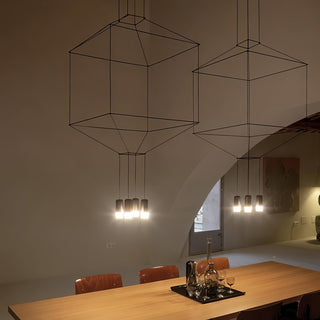 Funk Industrial Wire Cage Pendant Light