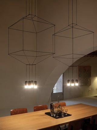 Funk Industrial Wire Cage Pendant Light