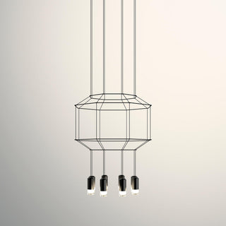Funk Industrial Wire Cage Pendant Light