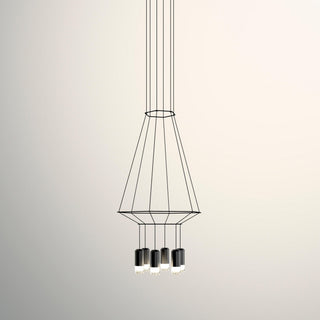 Funk Industrial Wire Cage Pendant Light