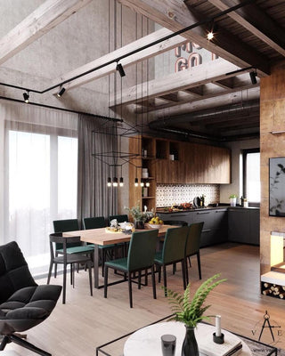 Funk Industrial Wire Cage Pendant Light