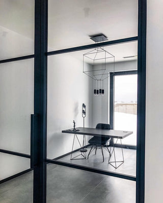 Funk Industrial Wire Cage Pendant Light