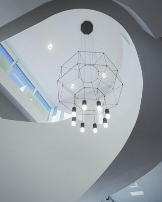 Funk Industrial Wire Cage Pendant Light