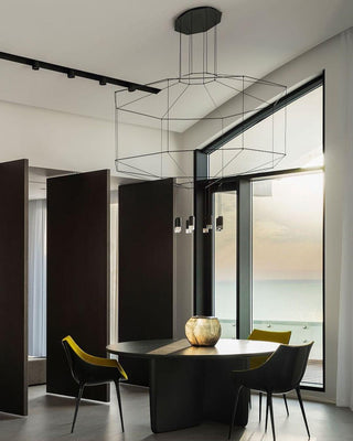 Funk Industrial Wire Cage Pendant Light