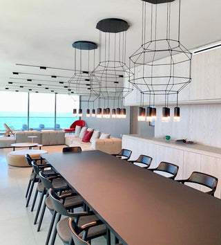 Funk Industrial Wire Cage Pendant Light