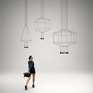 Funk Industrial Wire Cage Pendant Light