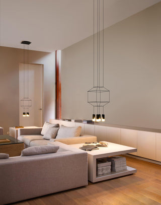 Funk Industrial Wire Cage Pendant Light