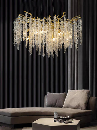 Wisteria Vintage Crystal Flower Crystal Chandelier