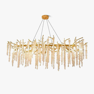 Wisteria Vintage Crystal Flower Crystal Chandelier