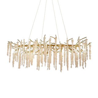 Wisteria Vintage Crystal Flower Crystal Chandelier