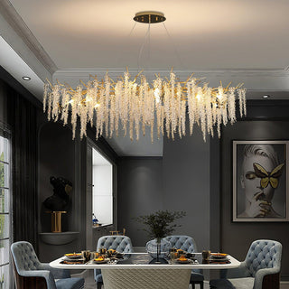 Wisteria Vintage Crystal Flower Crystal Chandelier