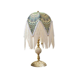 Tassel Bohemian Fabric Table Light