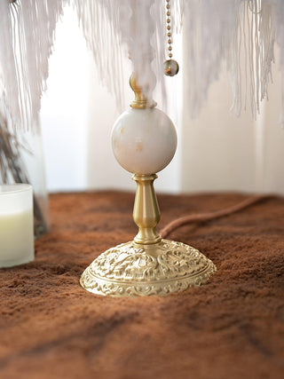 Tassel Bohemian Fabric Table Light