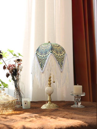 Tassel Bohemian Fabric Table Light