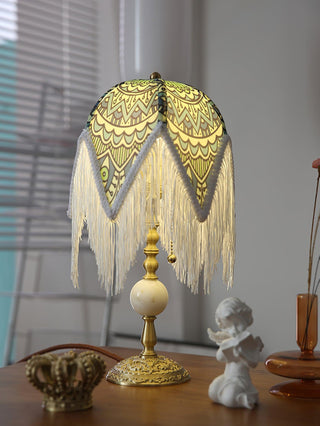 Tassel Bohemian Fabric Table Light