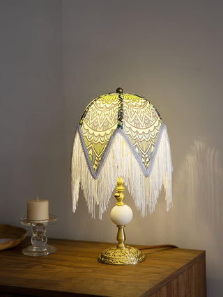 Tassel Bohemian Fabric Table Light