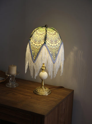 Tassel Bohemian Fabric Table Light