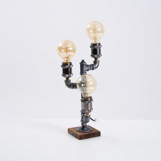 Edison Industrial Metal Table Light