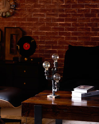 Edison Industrial Metal Table Light