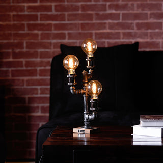 Edison Industrial Metal Table Light