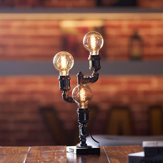 Edison Industrial Metal Table Light