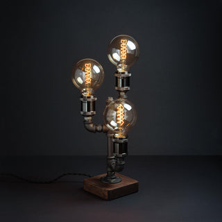 Edison Industrial Metal Table Light