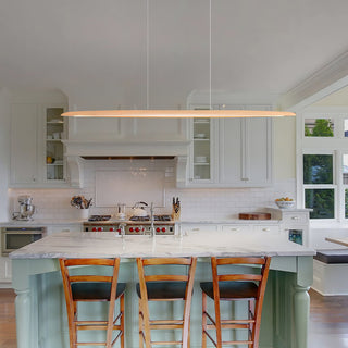 Zoe Minimalist Wood Linear Pendant Light