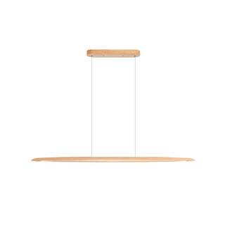 Zoe Minimalist Wood Linear Pendant Light