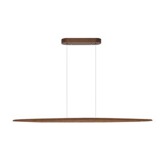 Zoe Minimalist Wood Linear Pendant Light