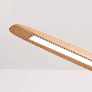 Zoe Minimalist Wood Linear Pendant Light