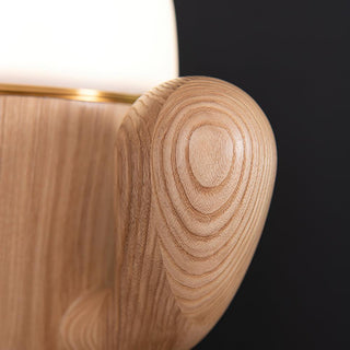 Spike Cactiform Wood Table Lamp