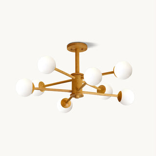 Liam Modern Brass Sputnik Chandelier