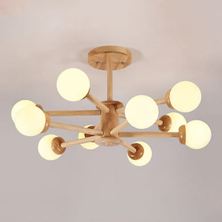 Liam Modern Brass Sputnik Chandelier