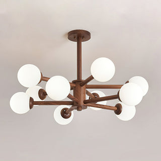 Liam Modern Brass Sputnik Chandelier