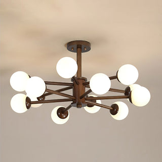 Liam Modern Brass Sputnik Chandelier