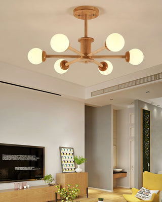 Liam Modern Brass Sputnik Chandelier