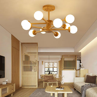 Liam Modern Brass Sputnik Chandelier