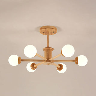 Liam Modern Brass Sputnik Chandelier