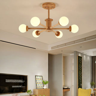 Liam Modern Brass Sputnik Chandelier