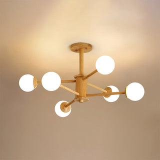Liam Modern Brass Sputnik Chandelier