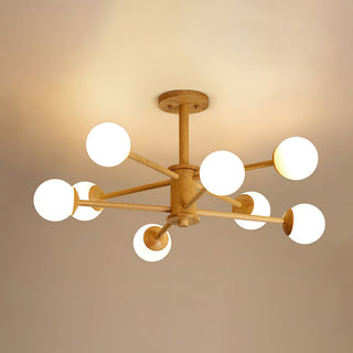 Liam Modern Brass Sputnik Chandelier