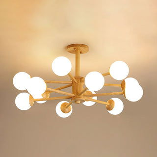 Liam Modern Brass Sputnik Chandelier