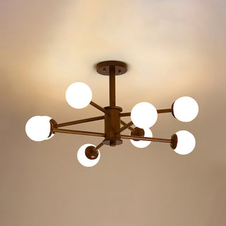 Liam Modern Brass Sputnik Chandelier