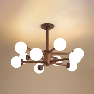 Liam Modern Brass Sputnik Chandelier
