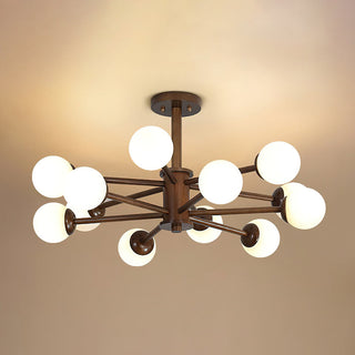 Liam Modern Brass Sputnik Chandelier