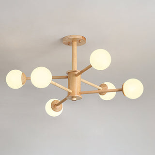 Liam Modern Brass Sputnik Chandelier