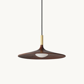 Orin Mid Century Wood Metal Pendant Light
