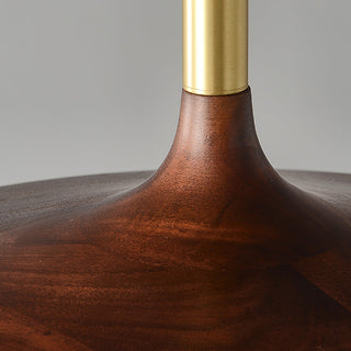 Orin Mid Century Wood Metal Pendant Light