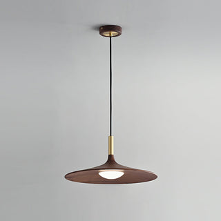 Orin Mid Century Wood Metal Pendant Light